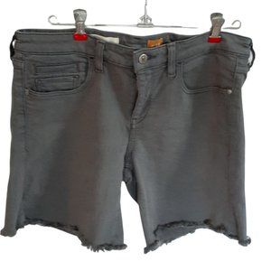 Pilcro and the Letterpress Gray Jean Shorts